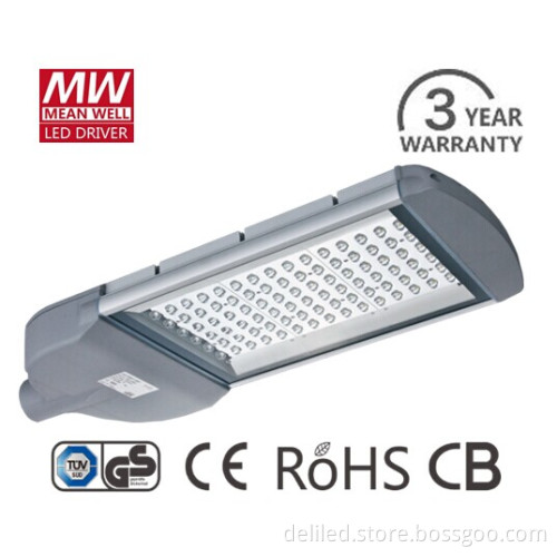 No UV 100W LED Street Light with High CRI